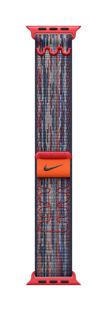 Apple Nike Sport Loop für Watch 46mm (blau/rot)