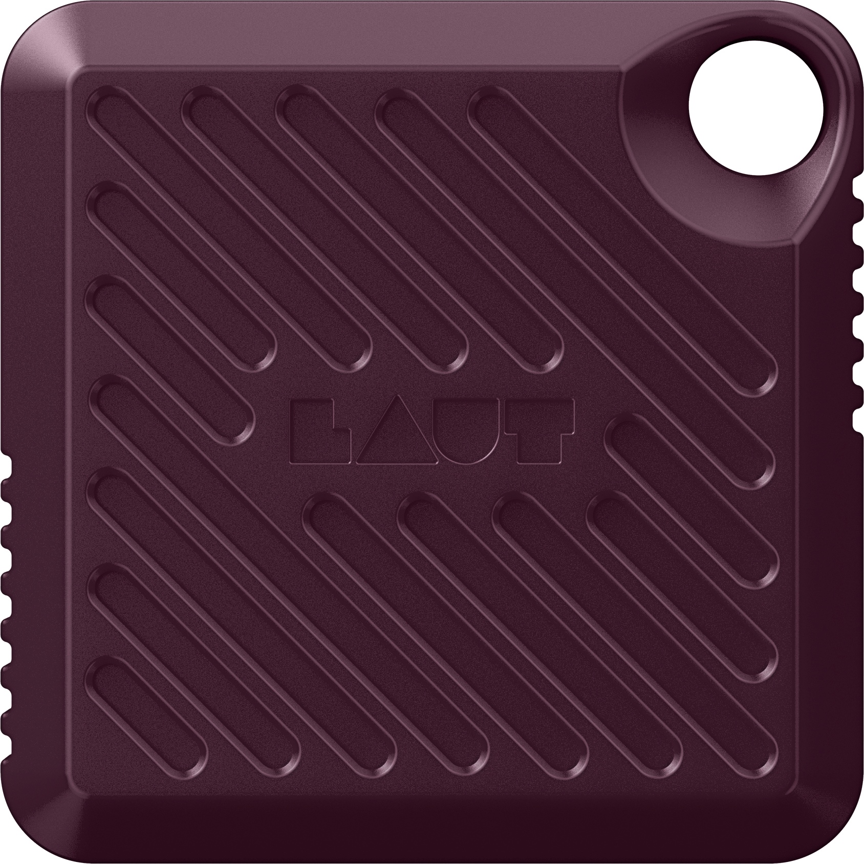 LAUT Capsule Impkt AirTags - Plum Purple
