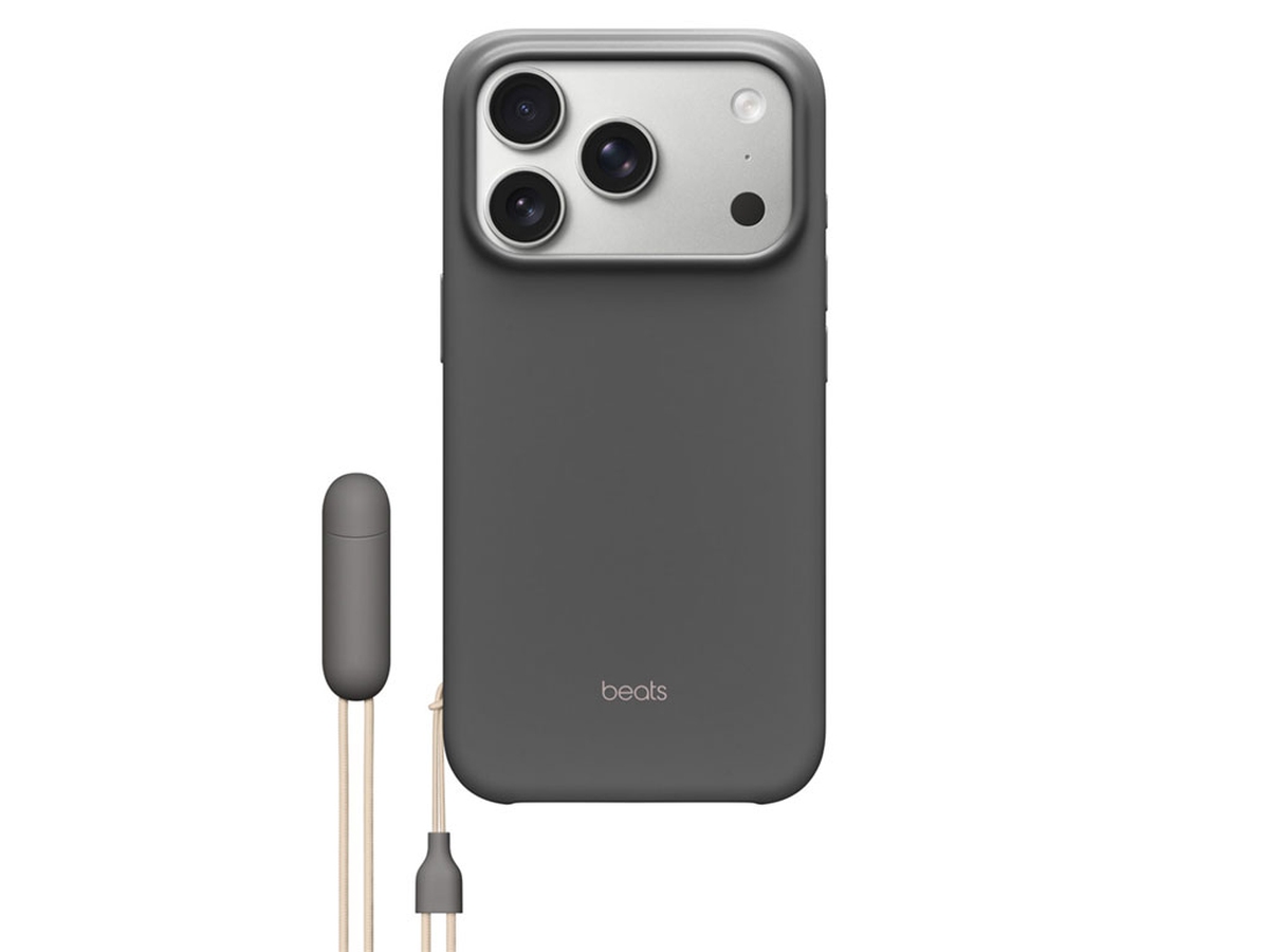 Apple Beats Kickstand Case iPhone 17 Pro mit MagSafe und Kamerast. (granitgrau)