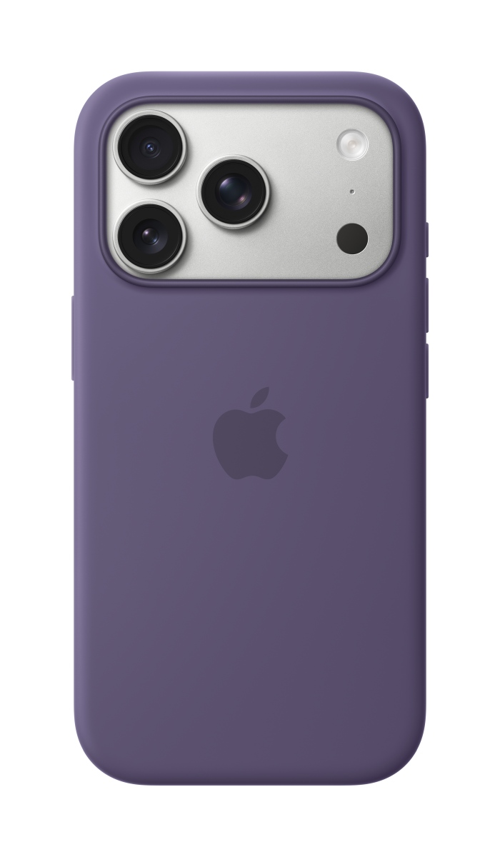 Apple Silikon Case iPhone 17 Pro mit MagSafe (nebelviolett)