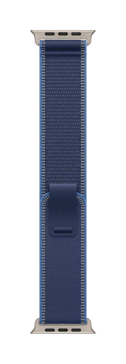 Apple Trail Loop für Watch Ultra 49mm Natur (blau/hellblau) M/L