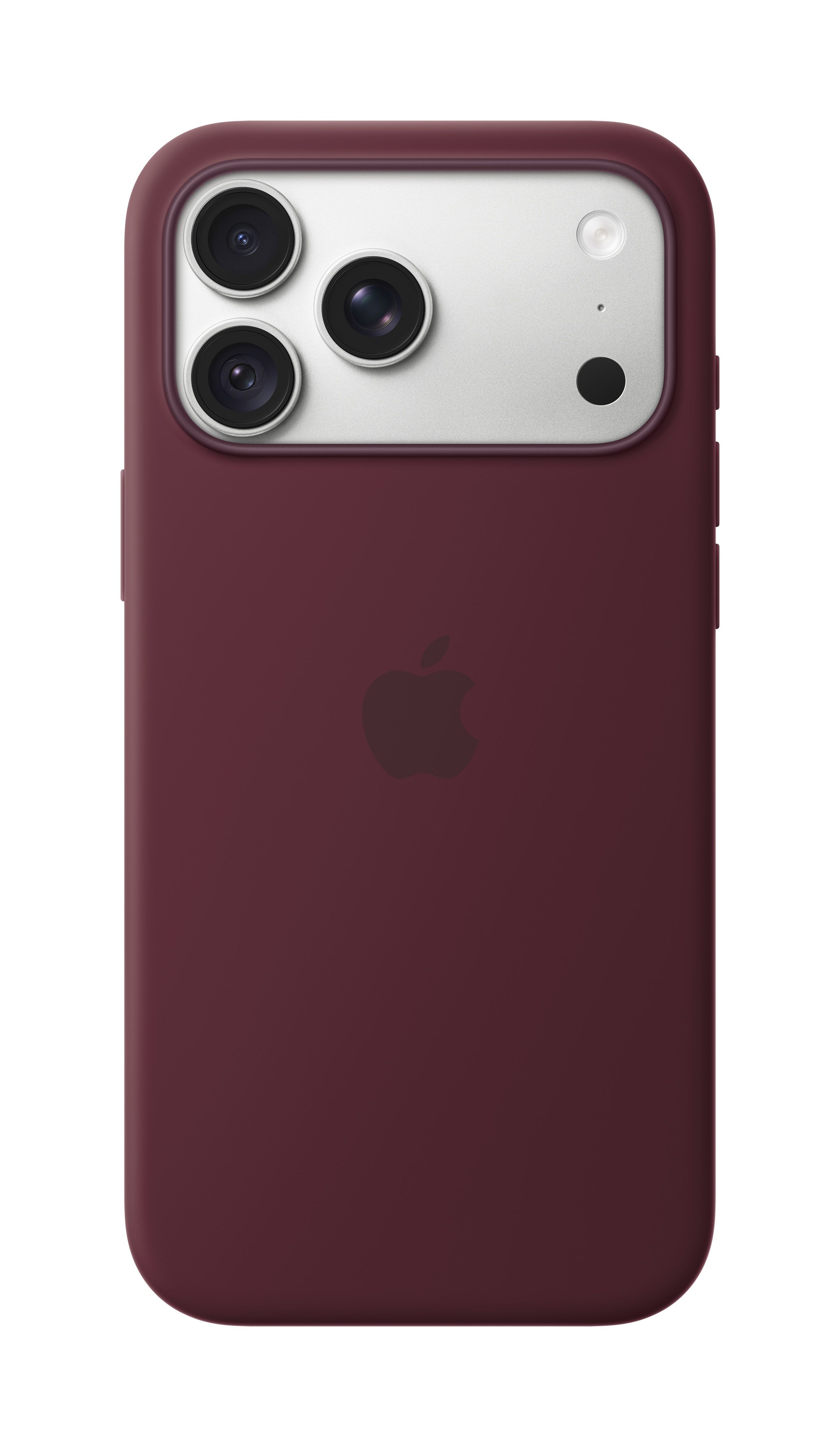 Apple Silikon Case iPhone 18 Pro Max mit MagSafe (burgunder)
