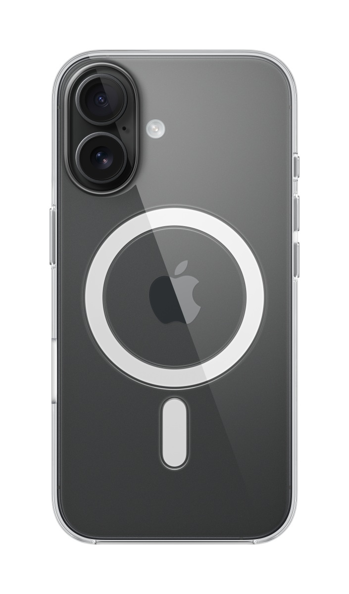 Apple Clear Case iPhone 16 mit MagSafe