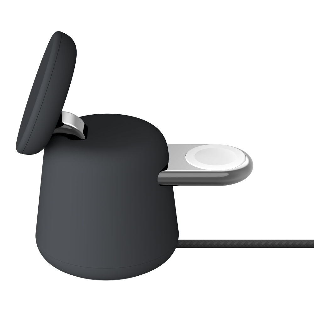 332353_2.jpg Belkin Boost Charge PRO 2in1 Qi2 Ladedock mit MagSafe, 15 Watt, dunkelgrau
