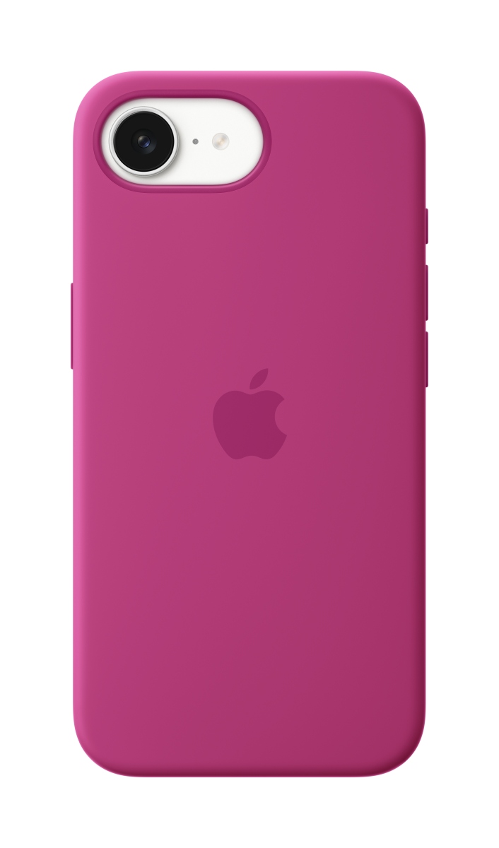 Apple Silikon Case iPhone 16e (fuchsia)