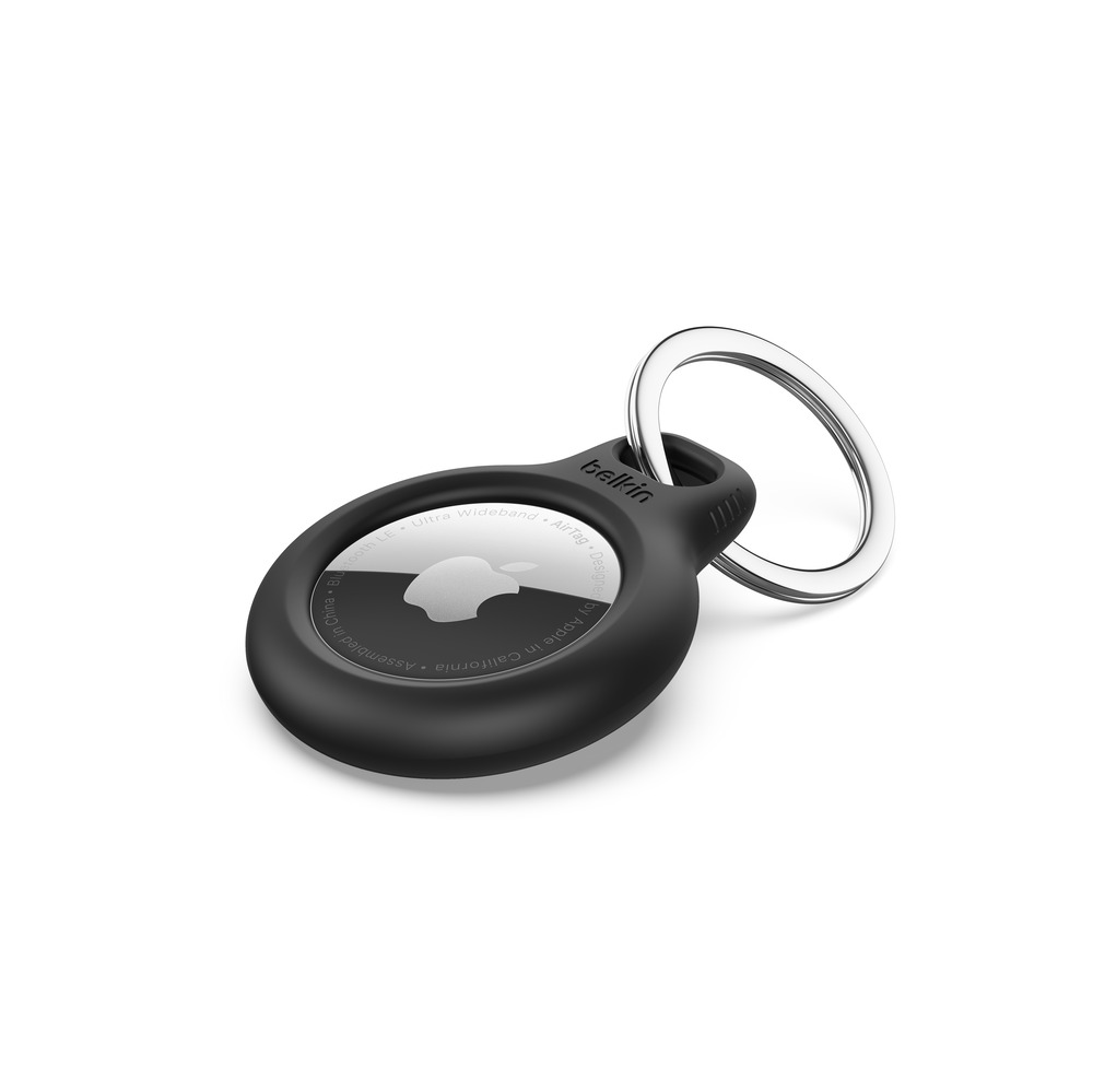 Belkin Secure Holder mit Schlüsselanhänger für Apple AirTag - schwarz
