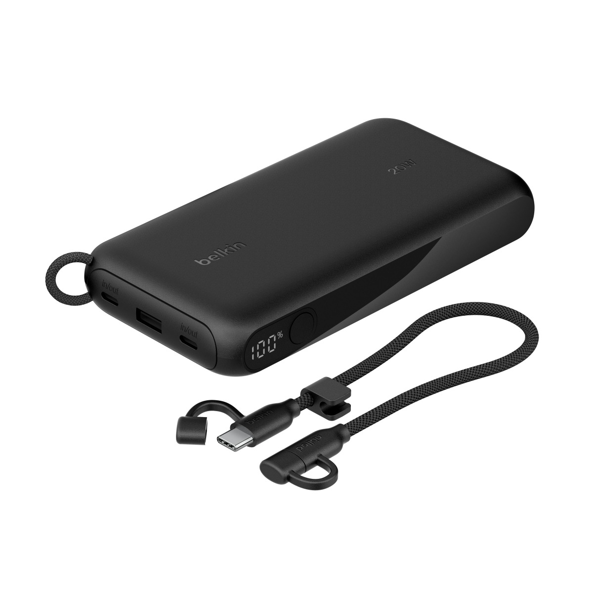 Belkin Boost Charge Powerbank 20K mit Display - schwarz