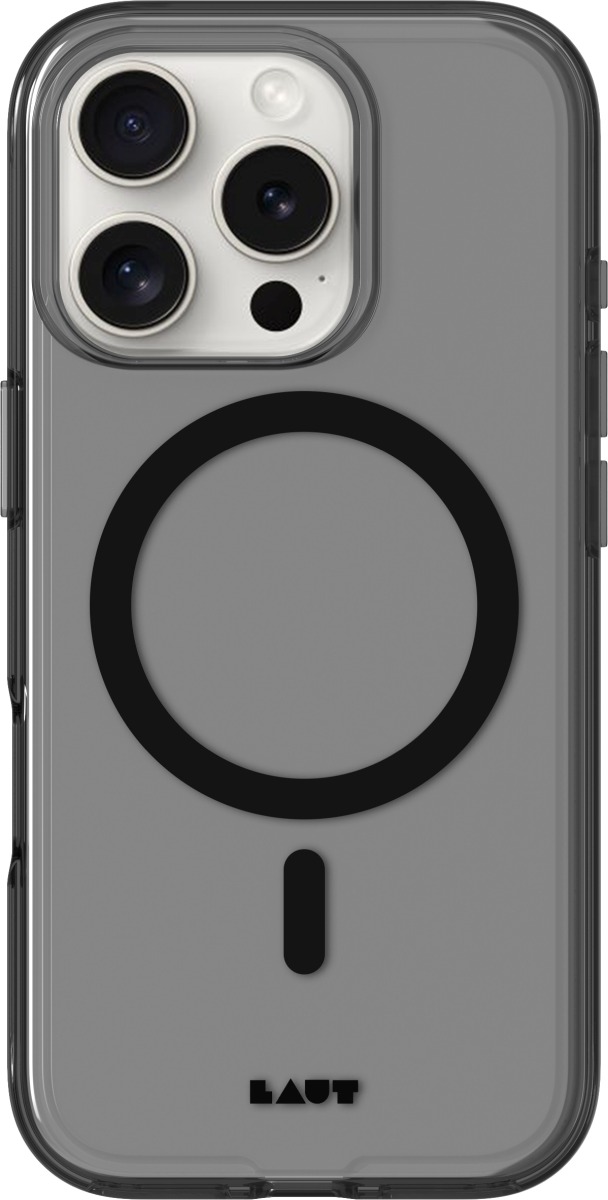 LAUT Crystal-M iPhone 16 Pro Max Black Crystal