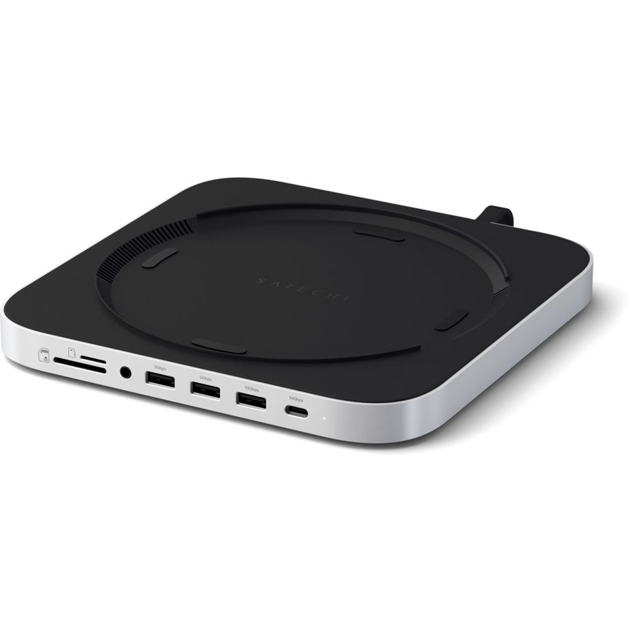 Satechi Aluminium Stand Hub für Mac Mini M1/M2 Studio M1/M2 NVMe SSD Enclosure