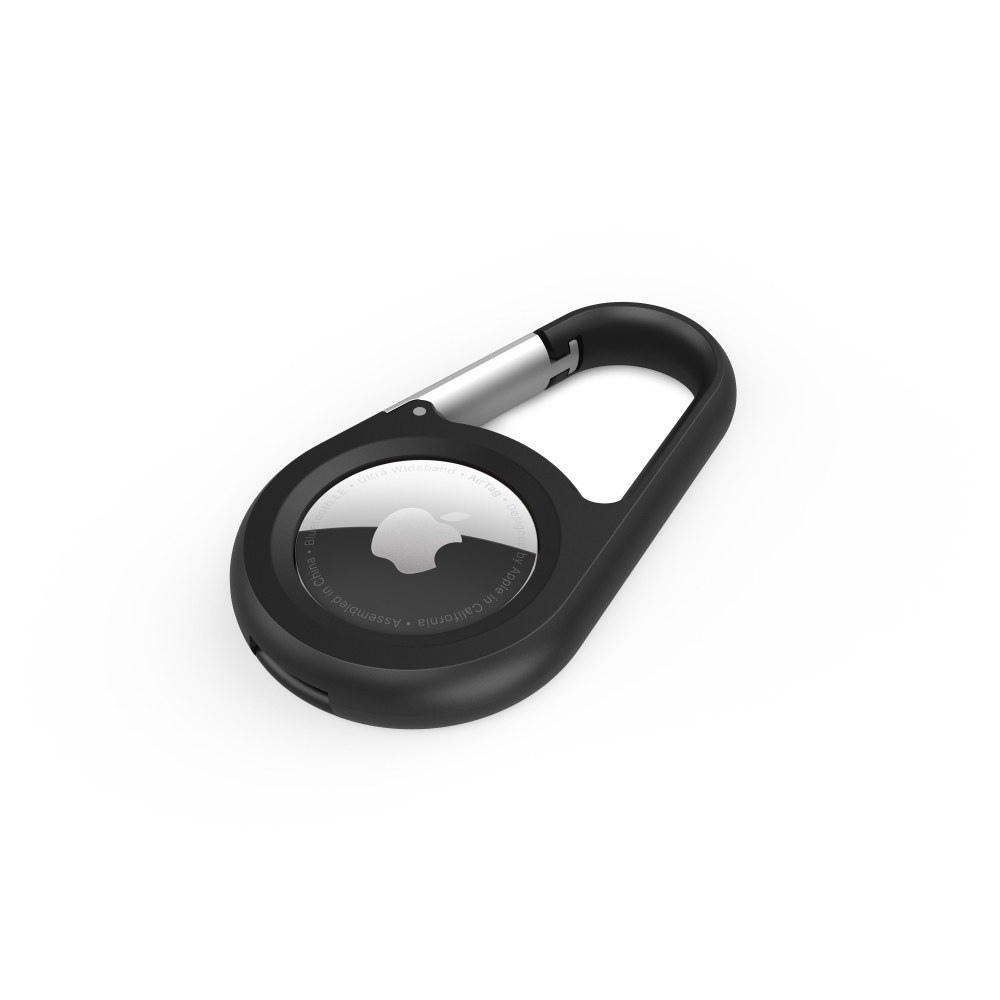 Belkin Secure Holder mit Karabinerhaken für Apple AirTag schwarz