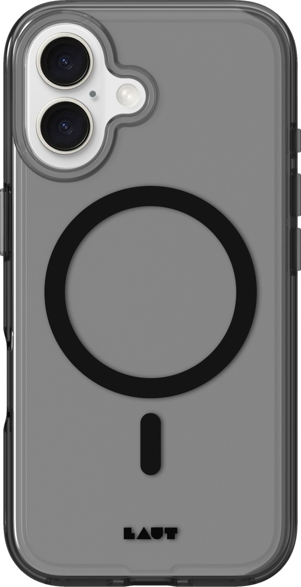LAUT Crystal-M iPhone 16 Plus Black Crystal