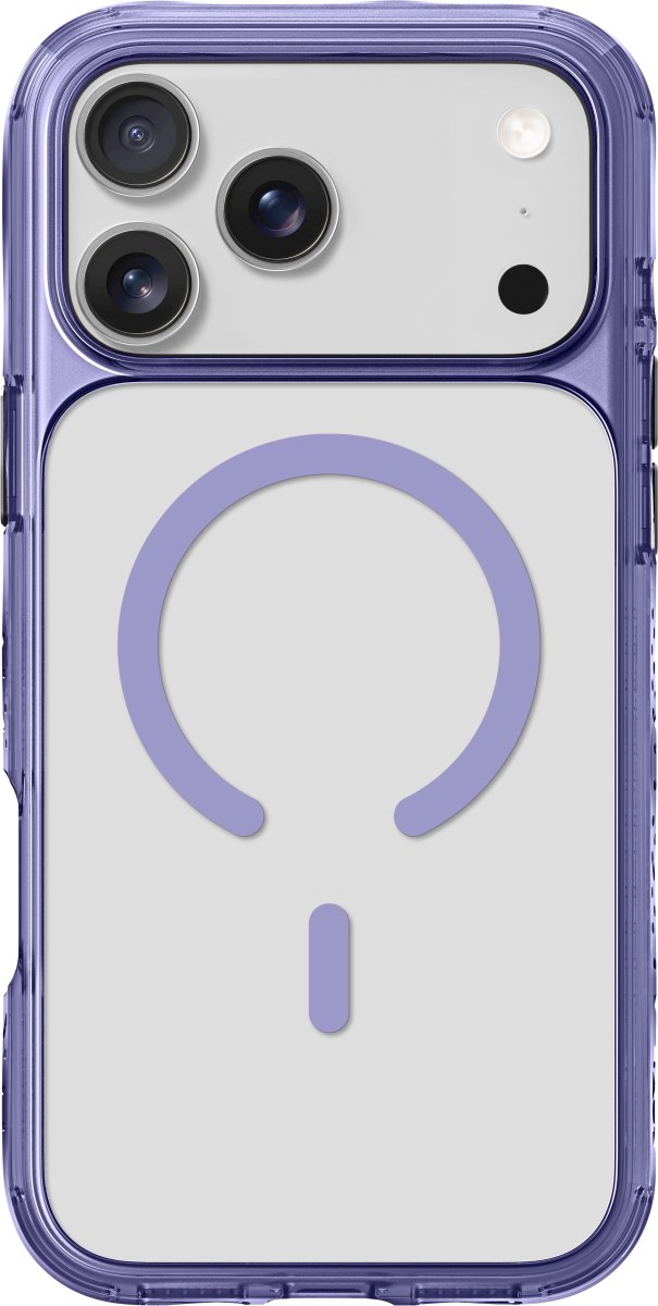 LAUT Crystal Matter X iPhone 17 Pro Max Purple Crystal