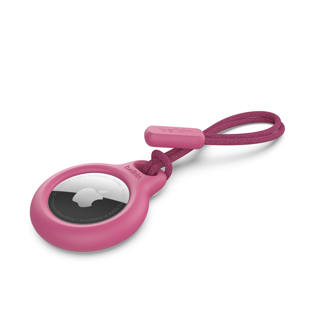 Belkin Secure Holder mit Schlaufe für Apple AirTag - pink