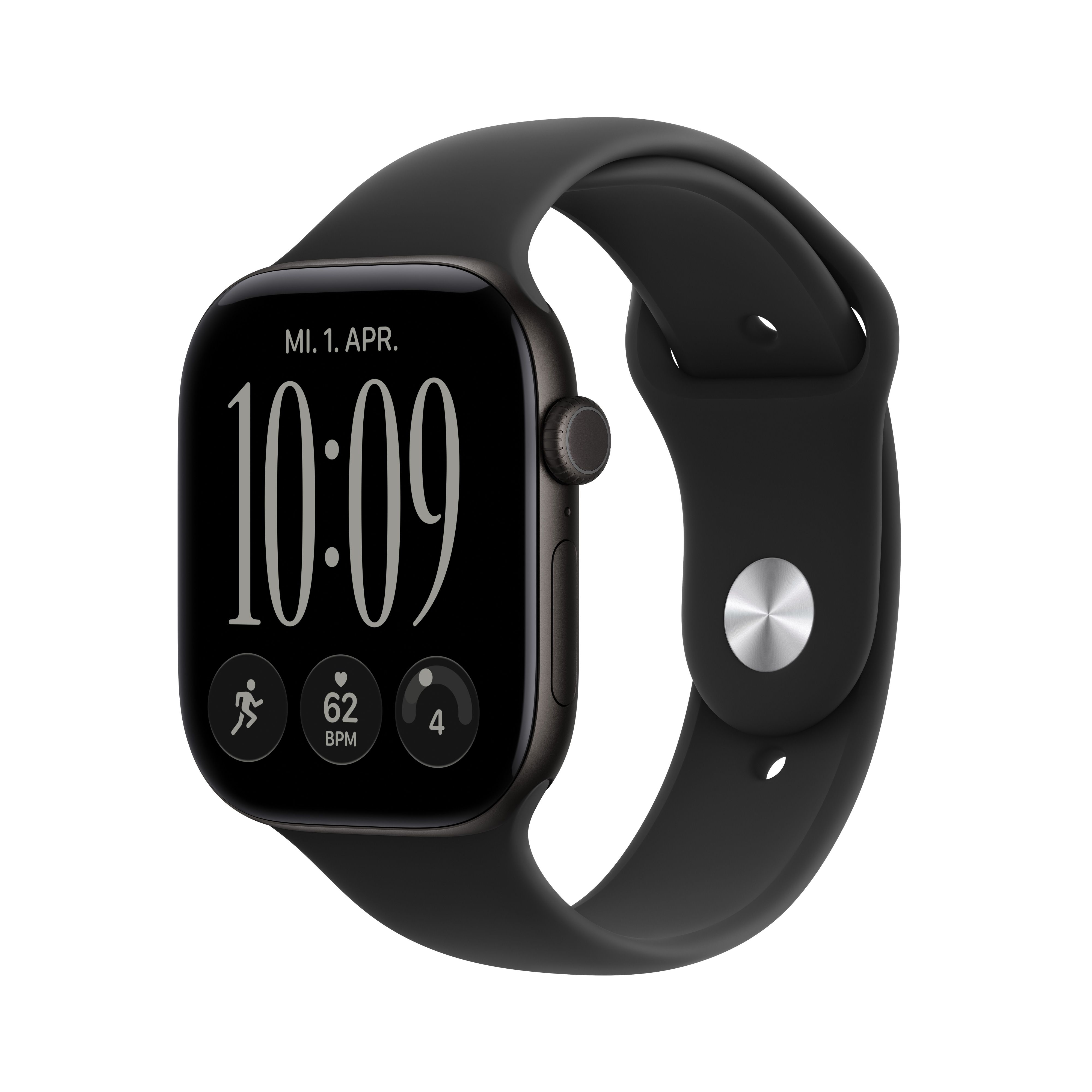 Apple Watch S12 Aluminium Cellular 46mm Schwarz (B-Artikel)