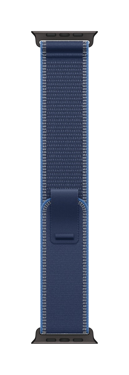 Apple Trail Loop für Watch Ultra 49mm Schwarz (blau/hellblau) S/M