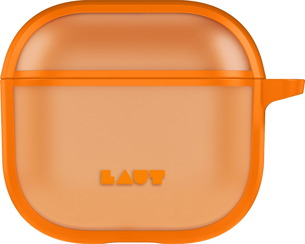 LAUT Huex Protect Apple AirPods 4th Gen. Neon Orange