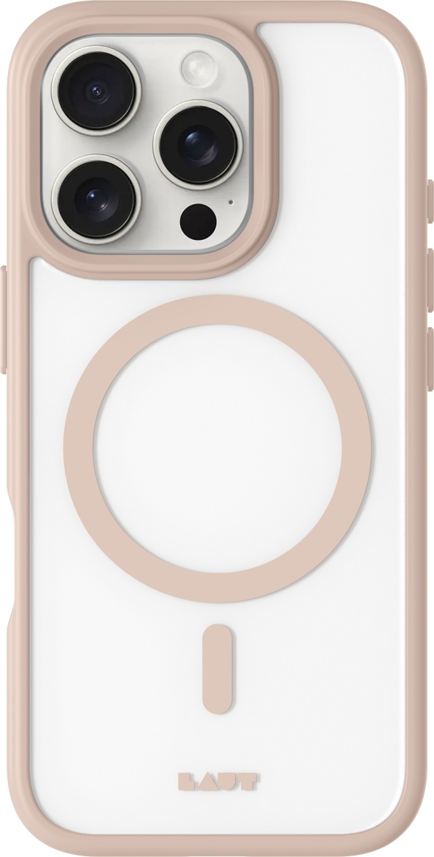 LAUT Huex Protect iPhone 16 Pro Beige Gold