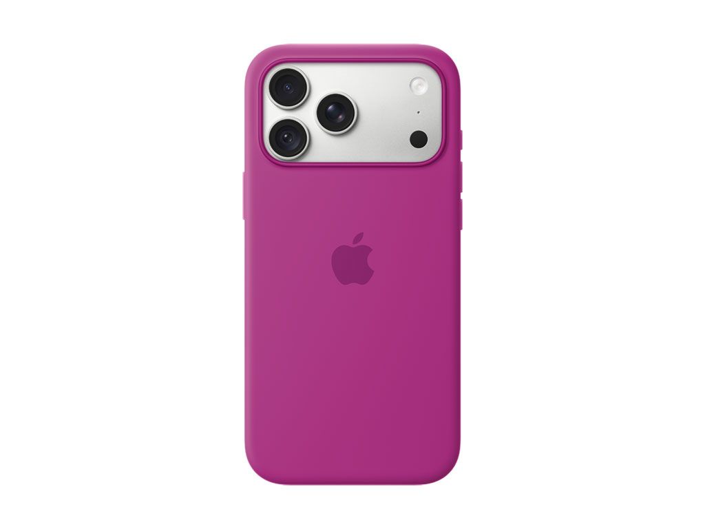 Apple Silikon Case iPhone 18 Pro Max mit MagSafe (magenta)